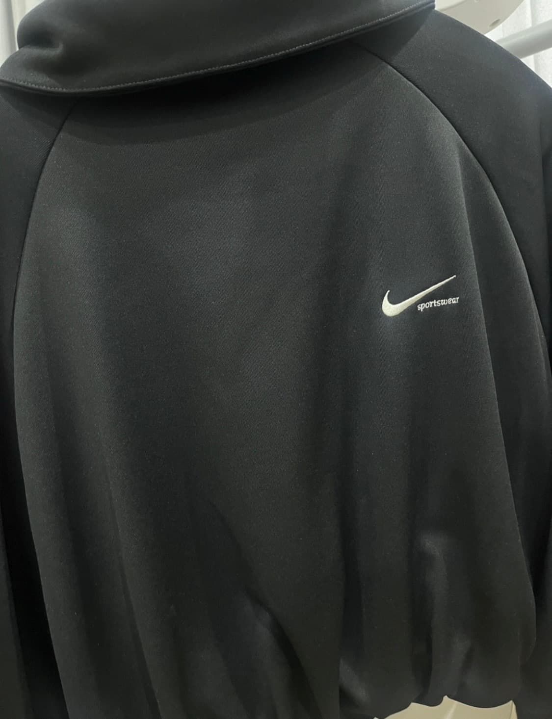 나이키 NSW 컬렉션 크롭 트랙 자켓 S 블랙 상품이미지5