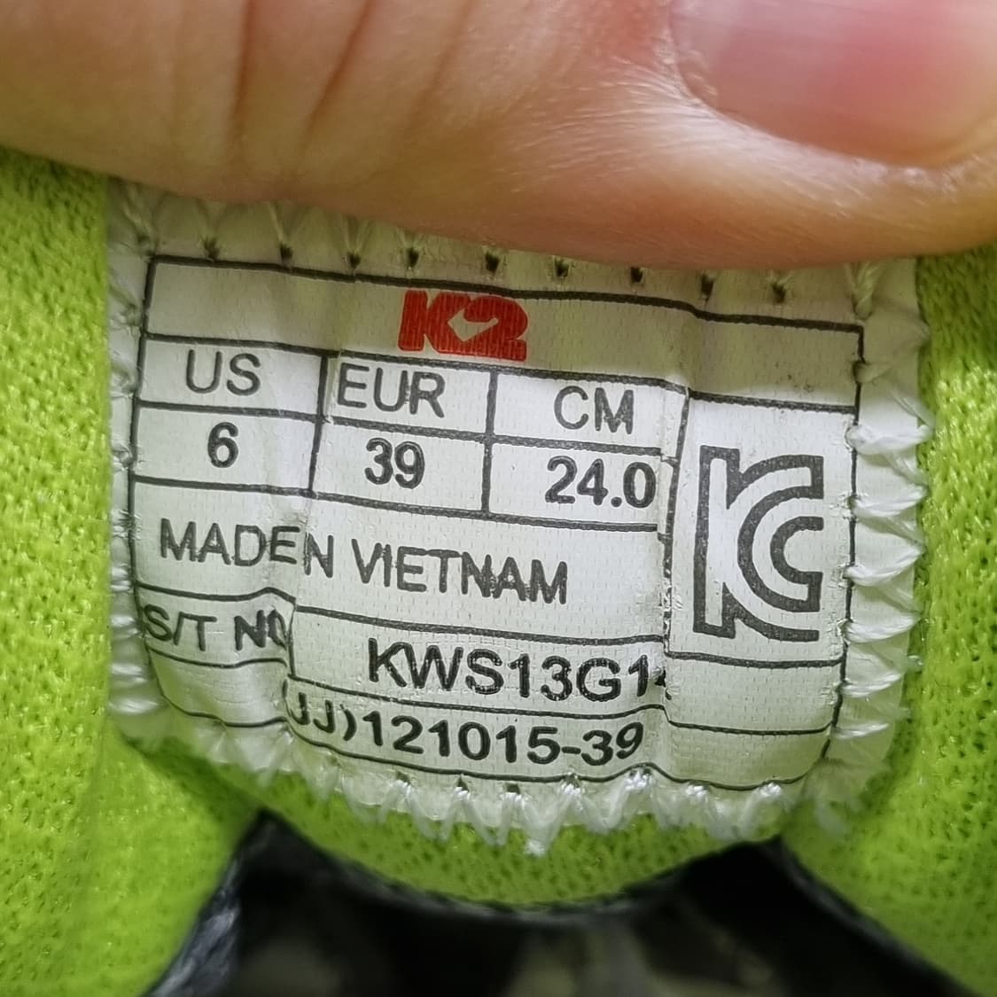 k2 고어텍스 여성등산화240 상품이미지6