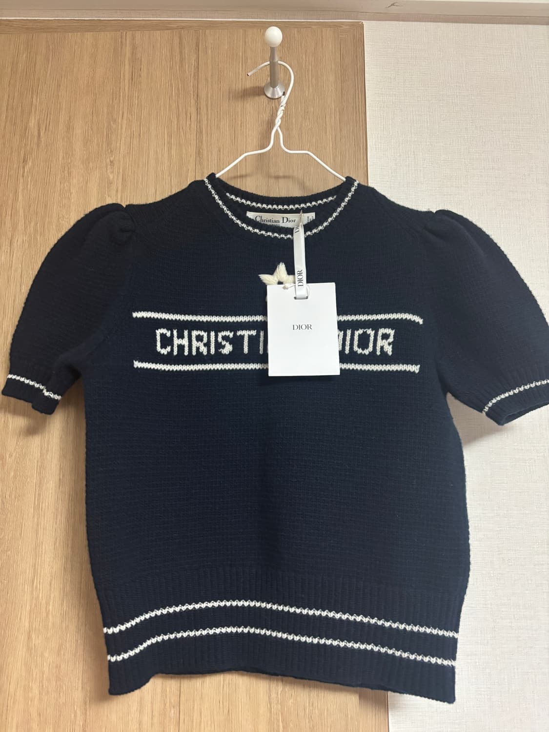 Dior 별 반팔 니트 네이비 새상품 상품이미지1