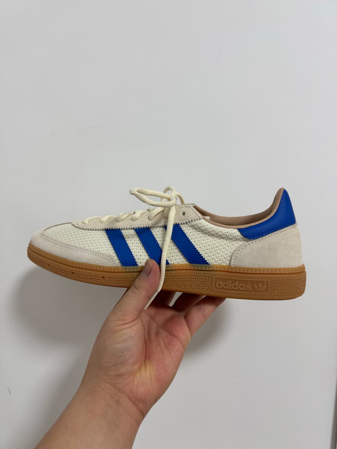 아디다스 핸드볼 스페지알 - 크림화이트:블루 / JS3865 상품이미지1