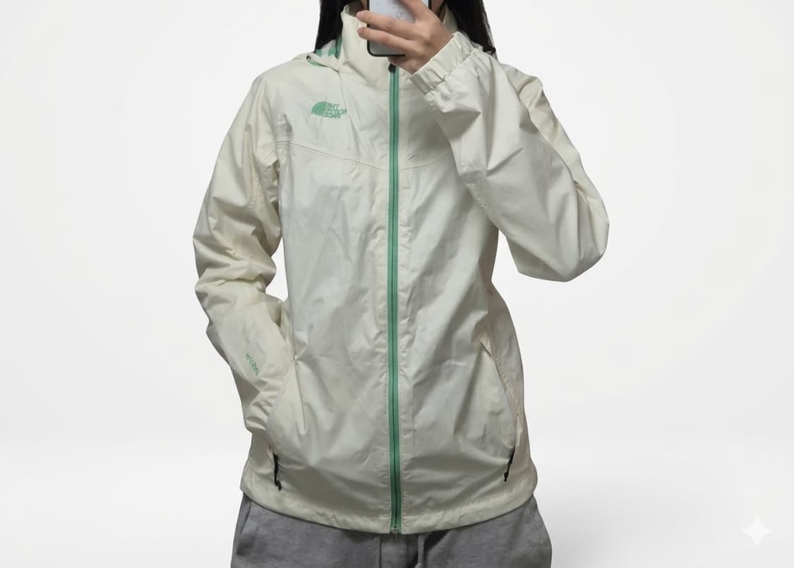 노스페이스 아이보리 바람막이 자켓 상품이미지1