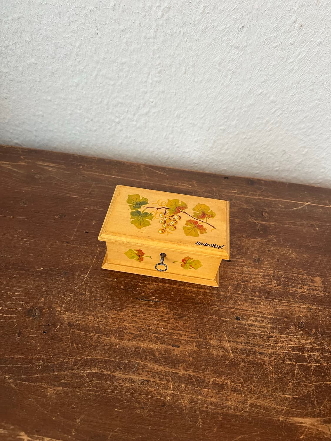 독일)빈티지 포도 나무함(핸드페인팅) 상품이미지2