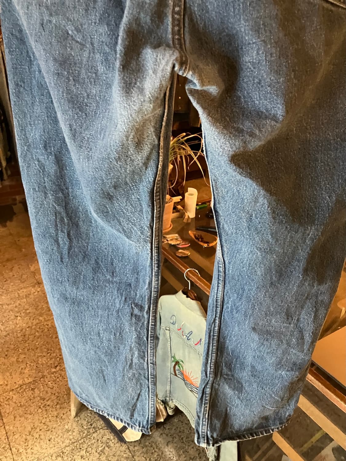 80s USA 빈티지 리바이스 501 데님 팬츠 상품이미지7