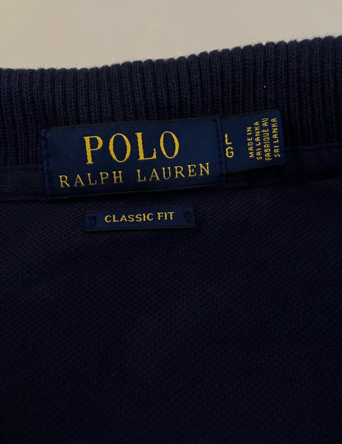 폴로 치프치프 네이비 빅포니 카라티 상품이미지3