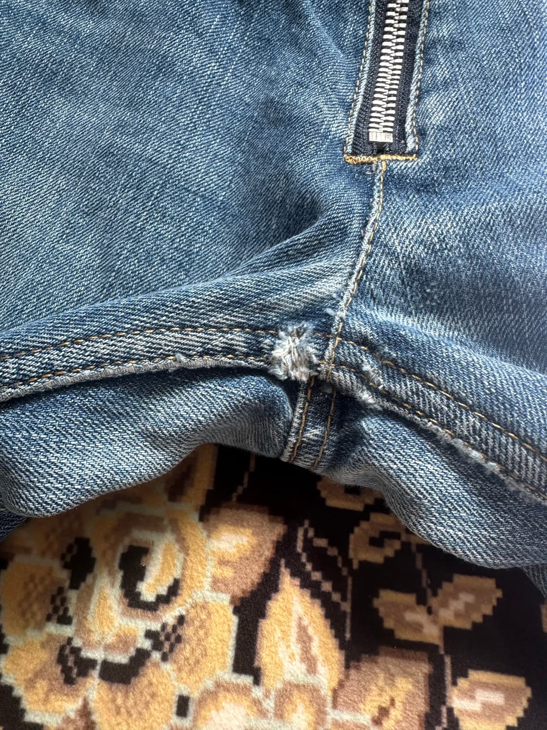 비비안웨스트우드 레드라벨 지퍼 슬림 진 상품이미지7