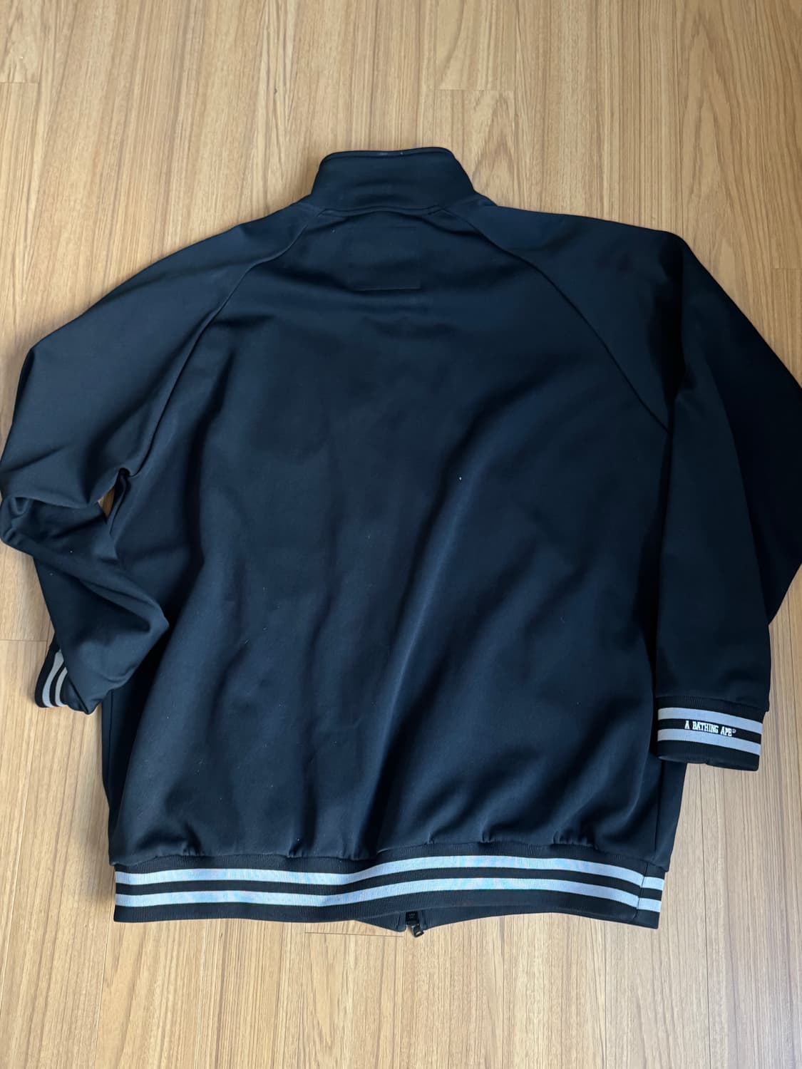 베이프 사루엘 네이비 집업 자켓 XL 상품이미지4