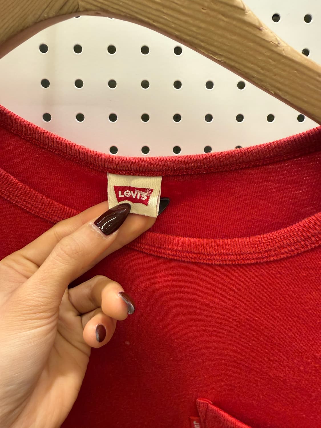 리바이스 포켓 반팔 티셔츠 U1211 상품이미지5