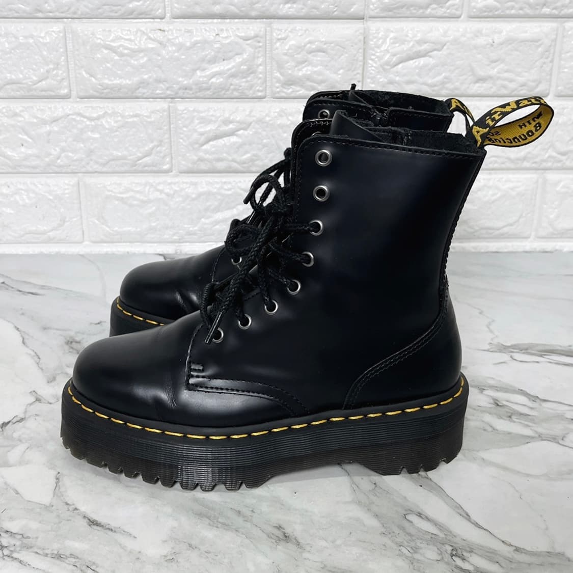 닥터마틴 제이든 플랫폼 부츠 블랙 250 UK6 상품이미지3