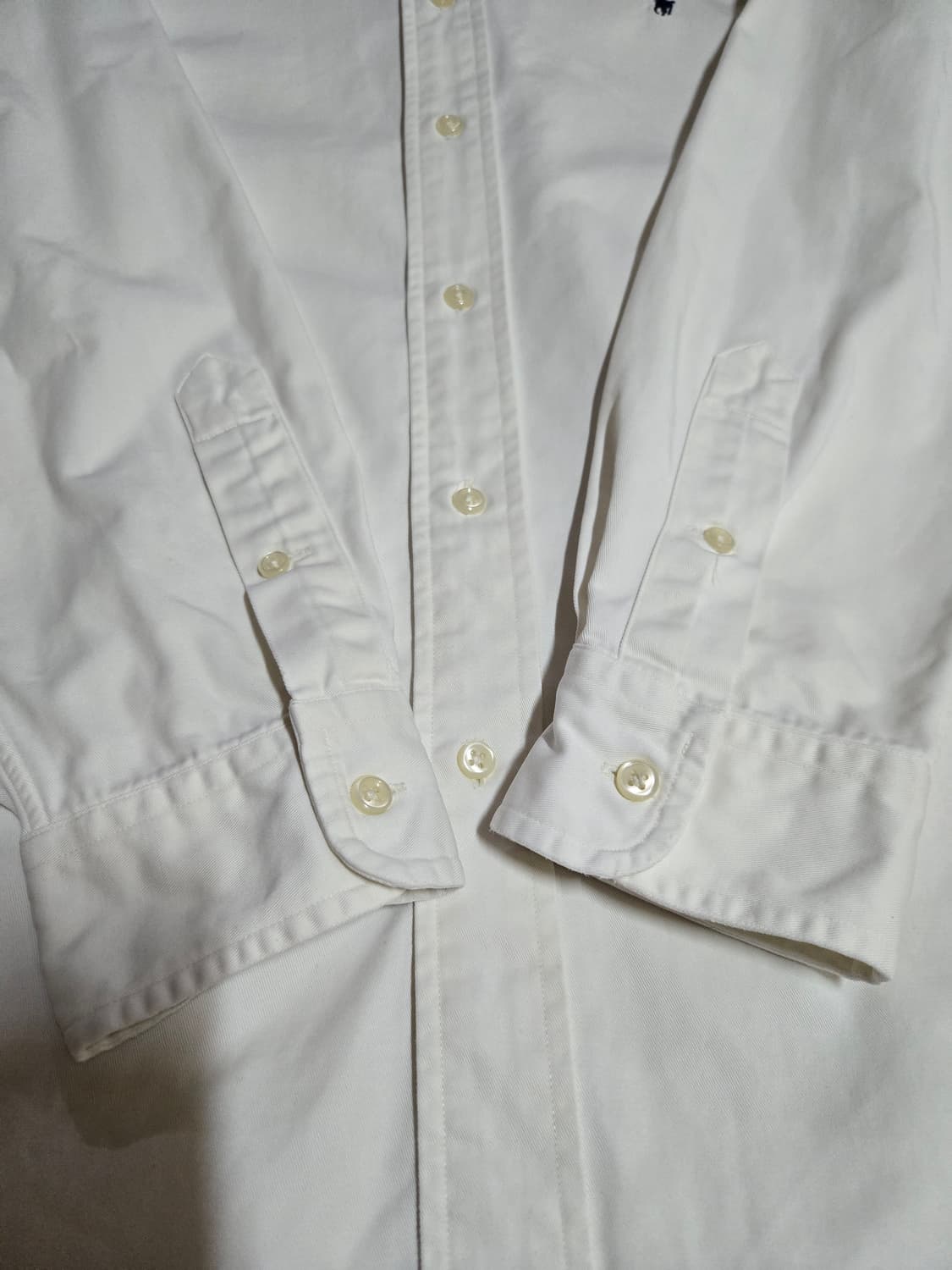 폴로 랄프로렌 옥스포드 화이트 셔츠 상품이미지5