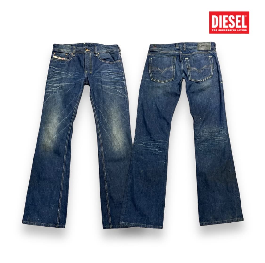 디젤 샌드워싱 데님팬츠 상품이미지1