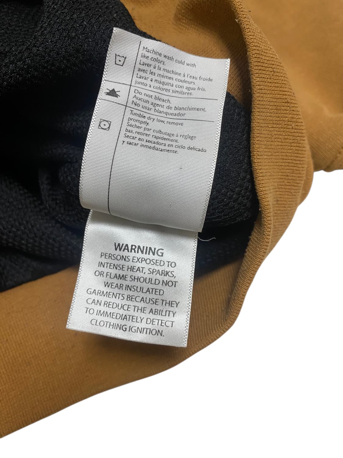 칼하트 써멀 후드집업 된장 M 상품이미지4