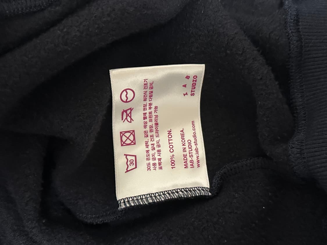 아이앱 네이비 후드 상품이미지7