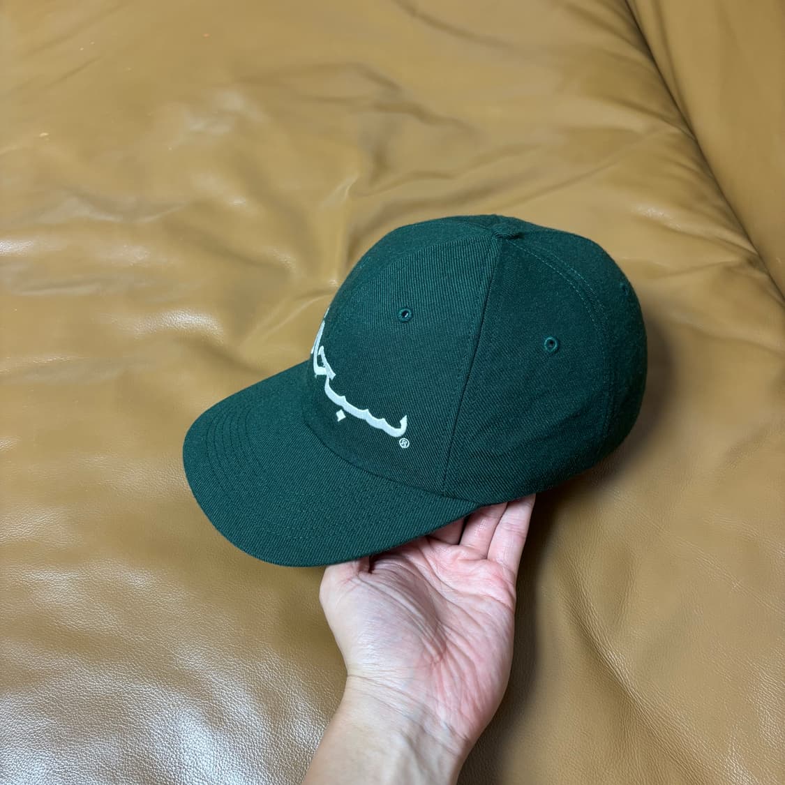 Supreme 슈프림 아라빅 로고 그린 6패널 볼캡 모자 (Green) 상품이미지4