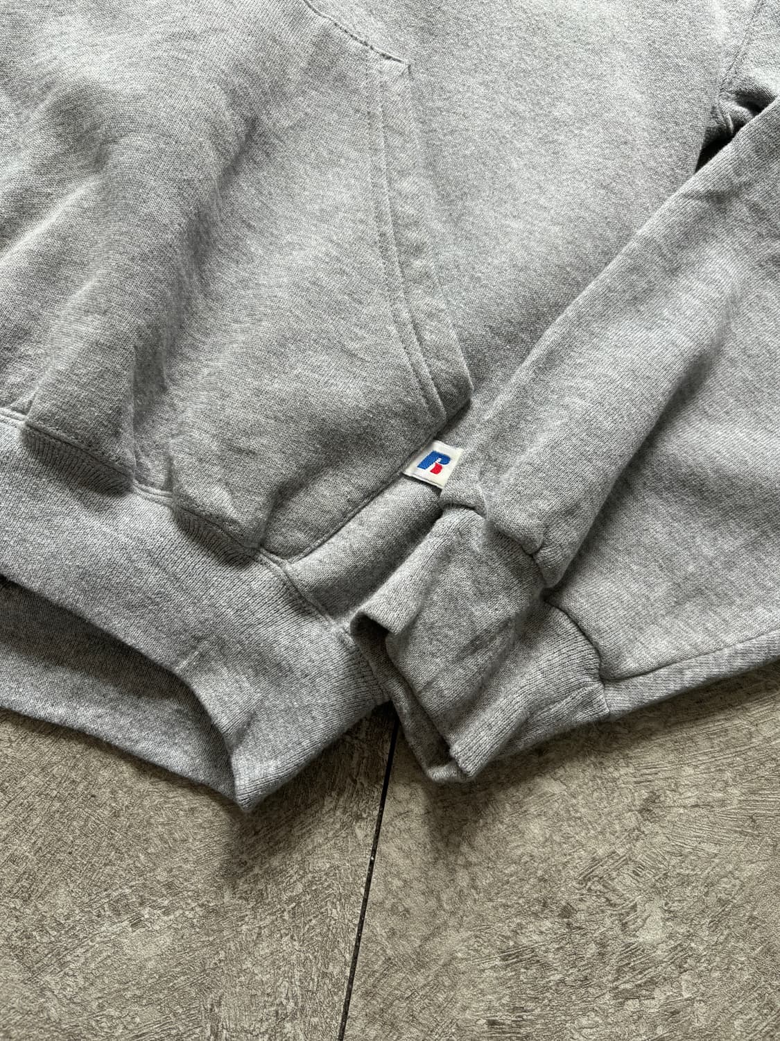 90‘s 러셀 후드 그레이 블랭크 상품이미지10