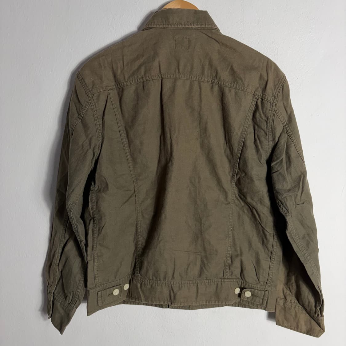 JPN Lee 빈티지 Westerner 100-J 카키 데님 자켓(M) 상품이미지2