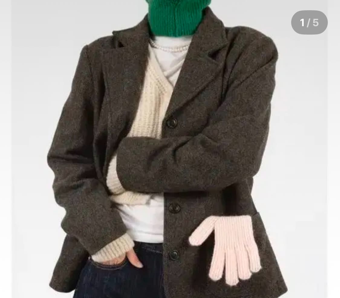 릿킴 vintage wool jacket 빈티지 울자켓 카키 상품이미지1