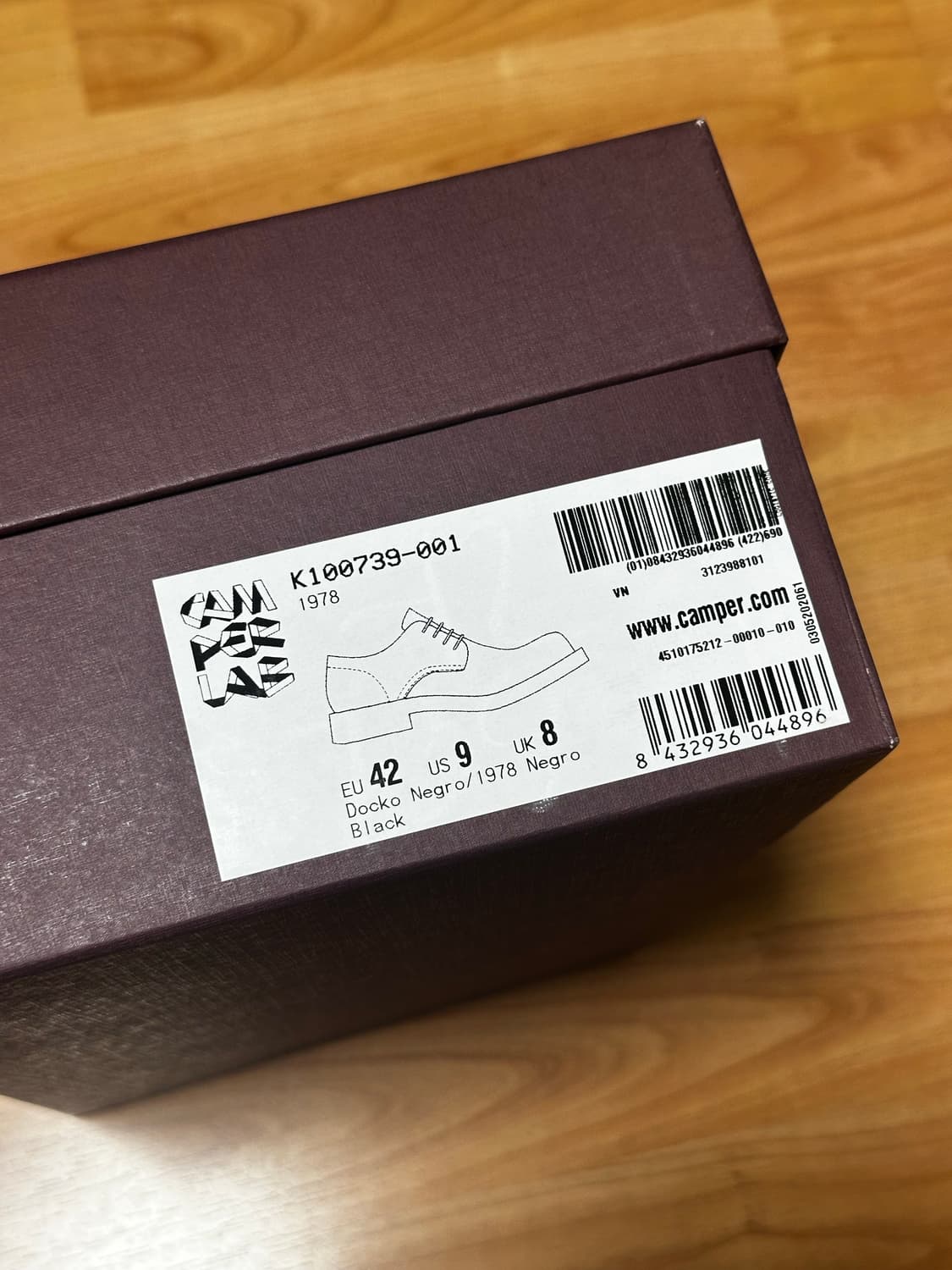 캠퍼 캠퍼랩 MIL 1978 더비 새상품 42 상품이미지10