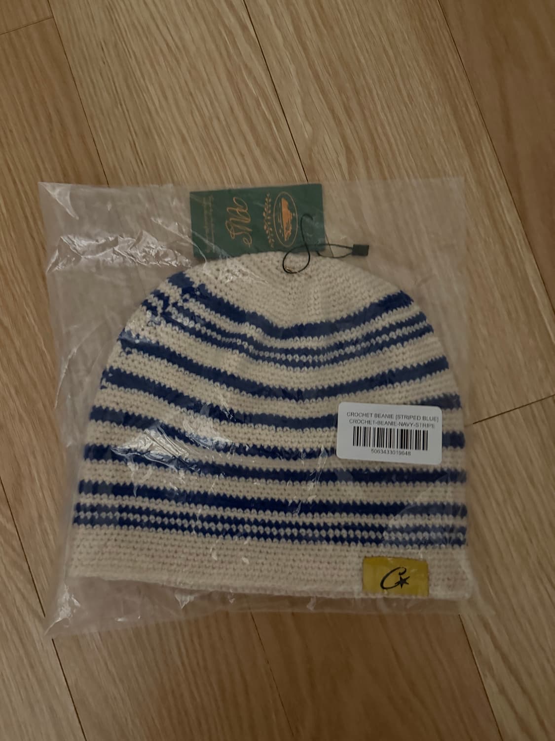 코르테이즈 corteiz crochet 비니 화이트 블루 상품이미지2