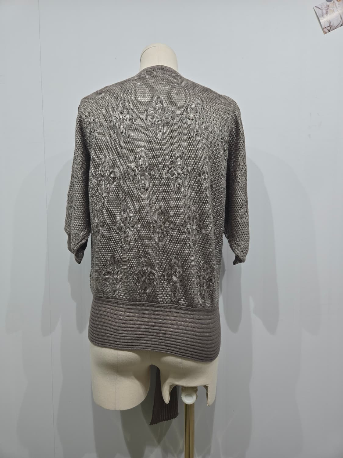 크리스챤 디올 브라운 니트 매듭 가디건 상품이미지2