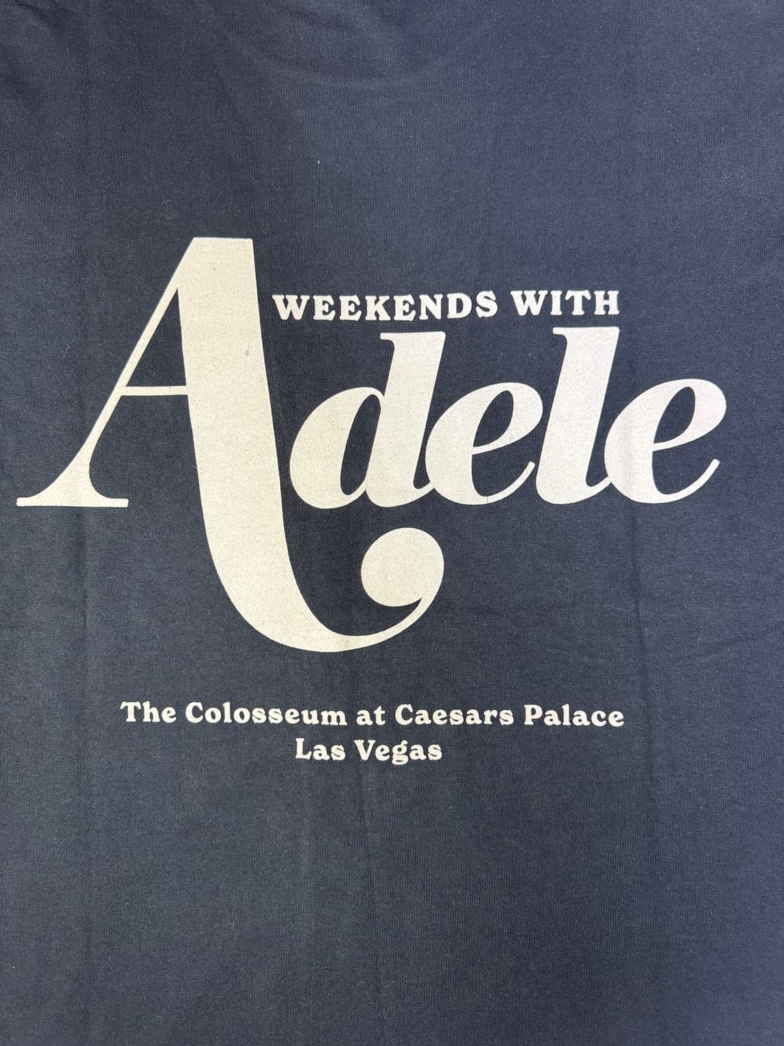 아델 weekends with adele 라스베가스 오피셜 티셔츠 L 상품이미지5