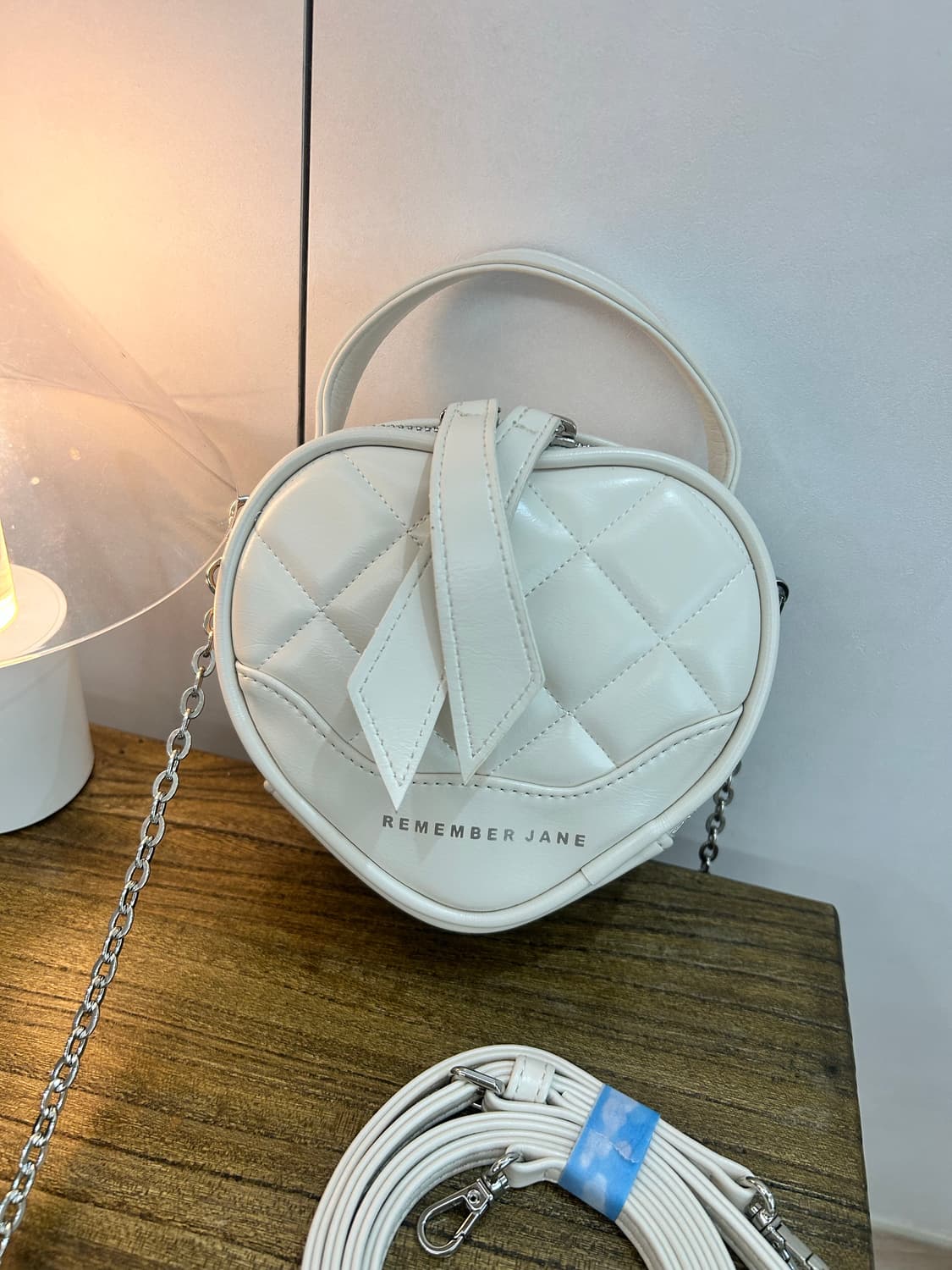 리멤버제인 하트백(체인&가죽스트랩 포함) 상품이미지3