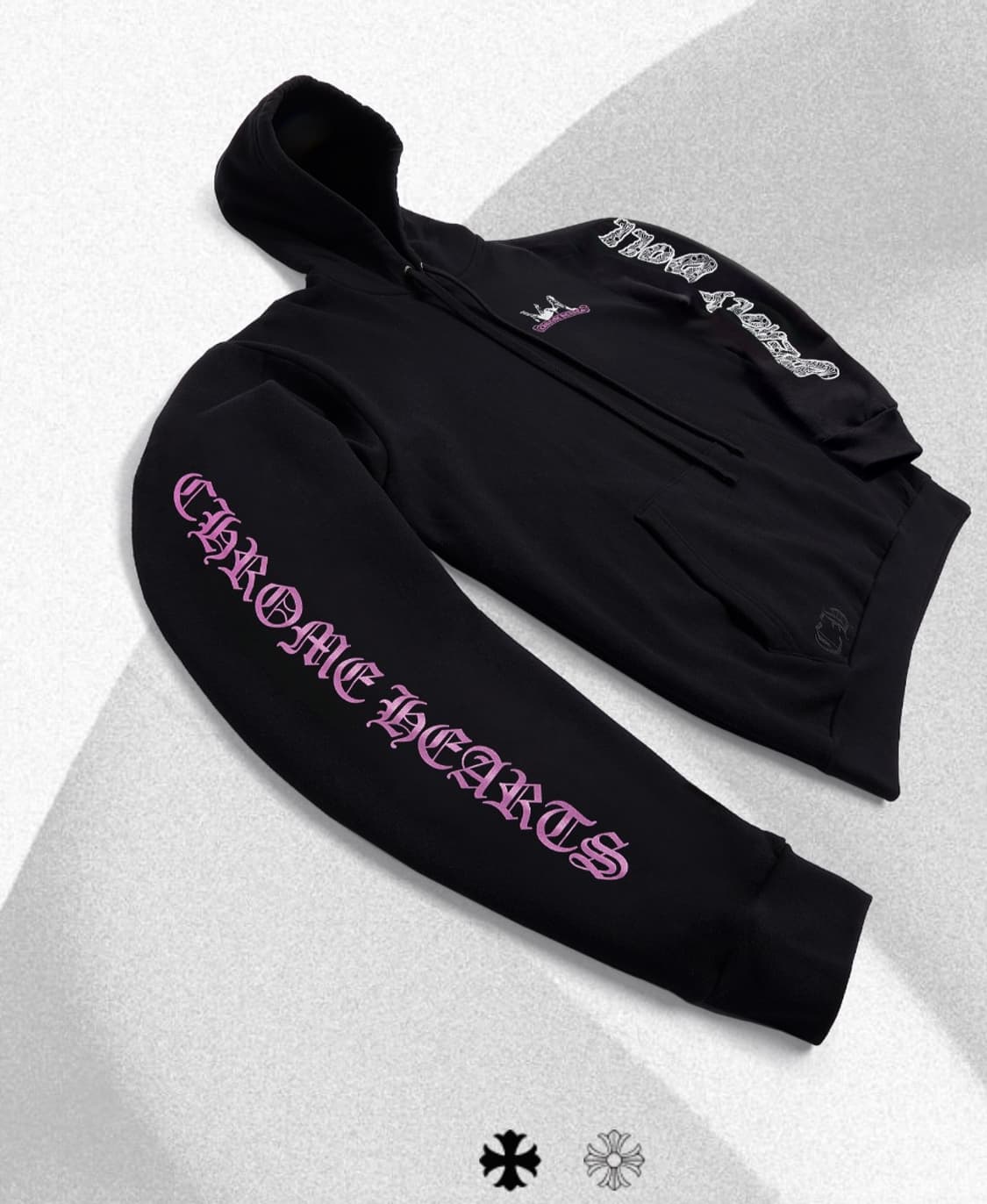 크롬하츠 데들리돌 후드티 XL 새상품 상품이미지2