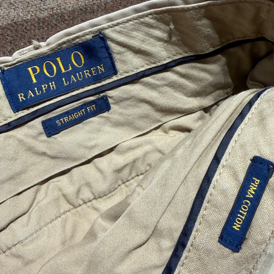 폴로랄프로렌 피마코튼 치노 쇼츠 반바지 36 상품이미지2