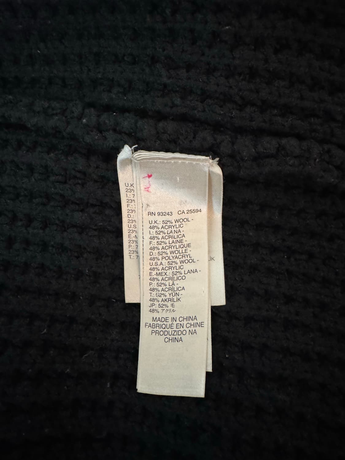 DIESEL Tricots Utility Wool Jacket 상품이미지5