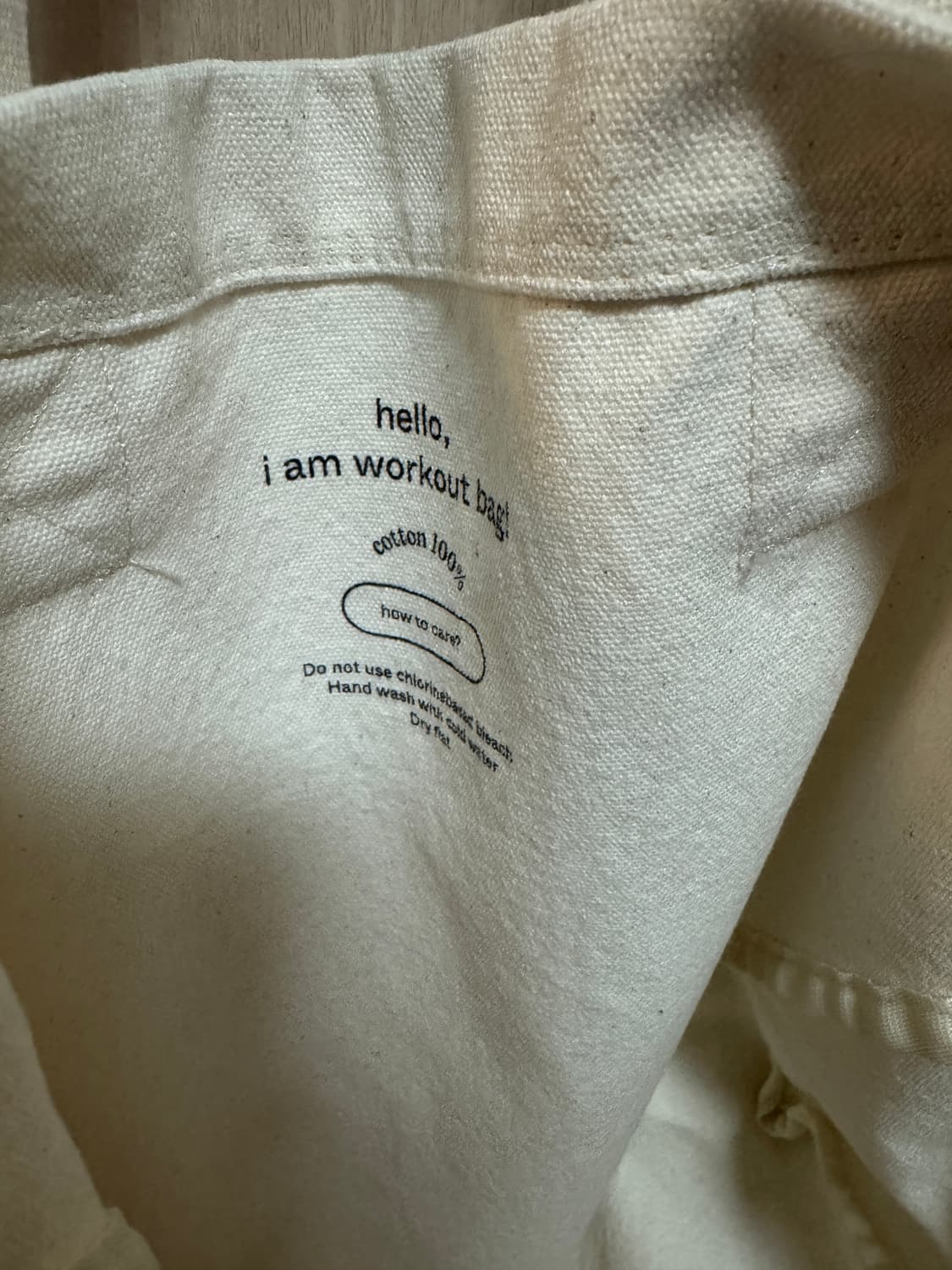 헤이그 워크아웃 에코백 상품이미지3