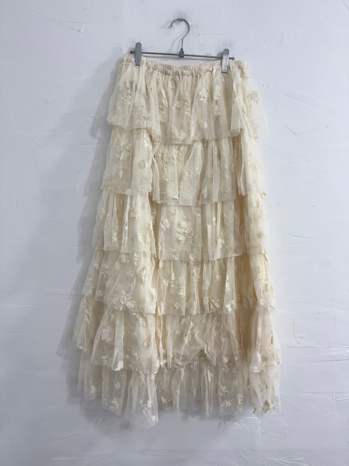 lace layered long skirt 상품이미지3