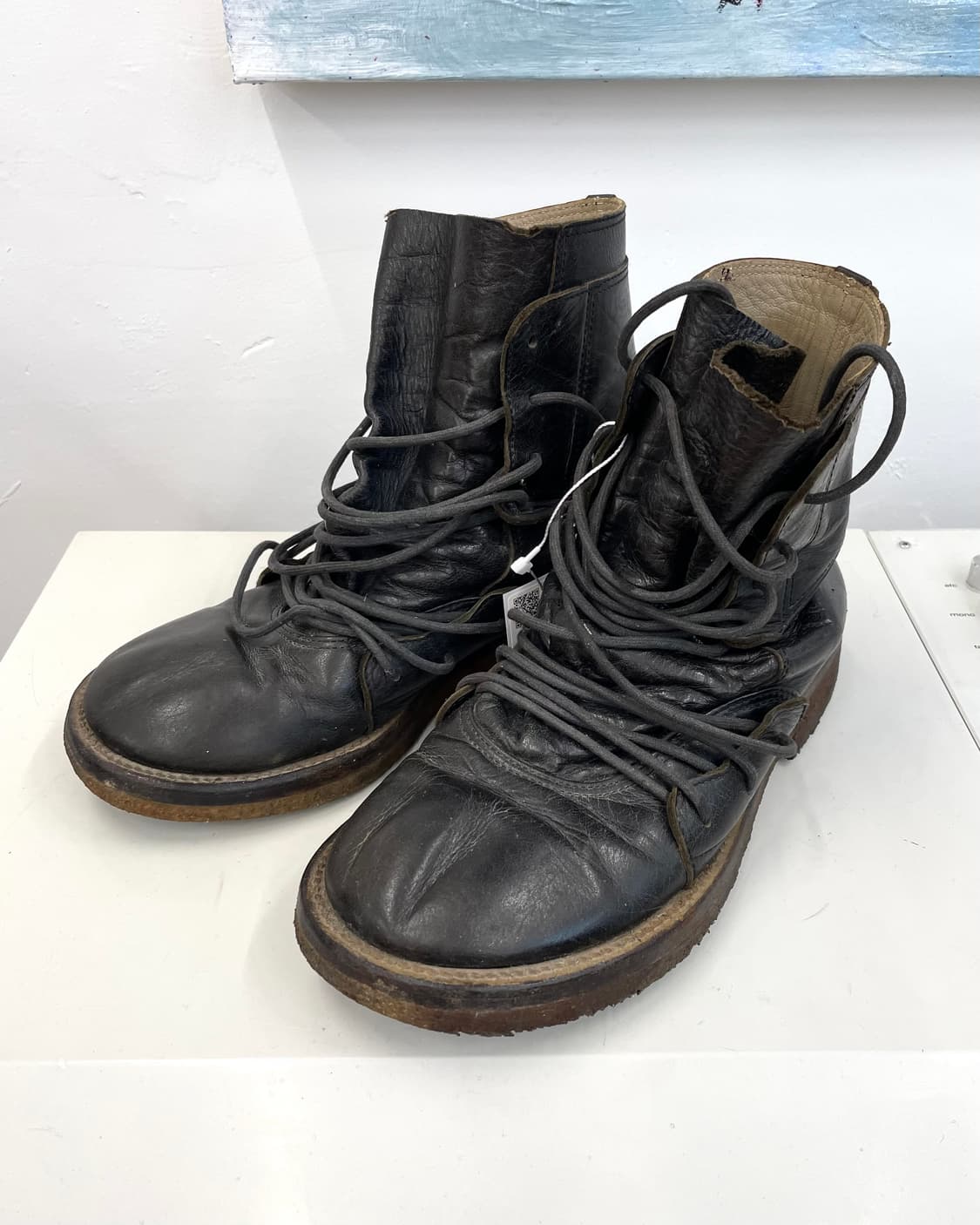 [240] 90s 미하라야스히로 레이스업 부츠 상품이미지3