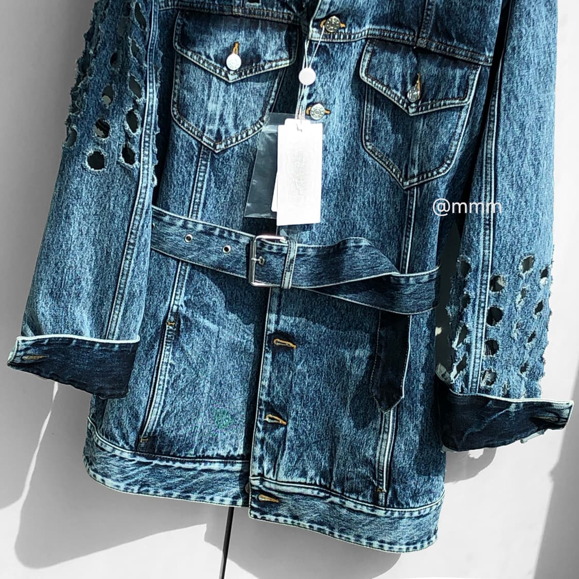 마르지엘라/벨티드 데님 자켓 상품이미지5