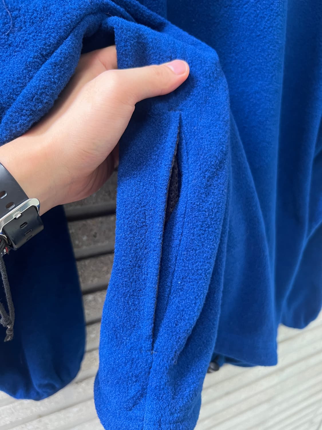 [L]L.L.Bean 엘엘빈 Made in USA 다크블루 플리스 자켓 상품이미지6