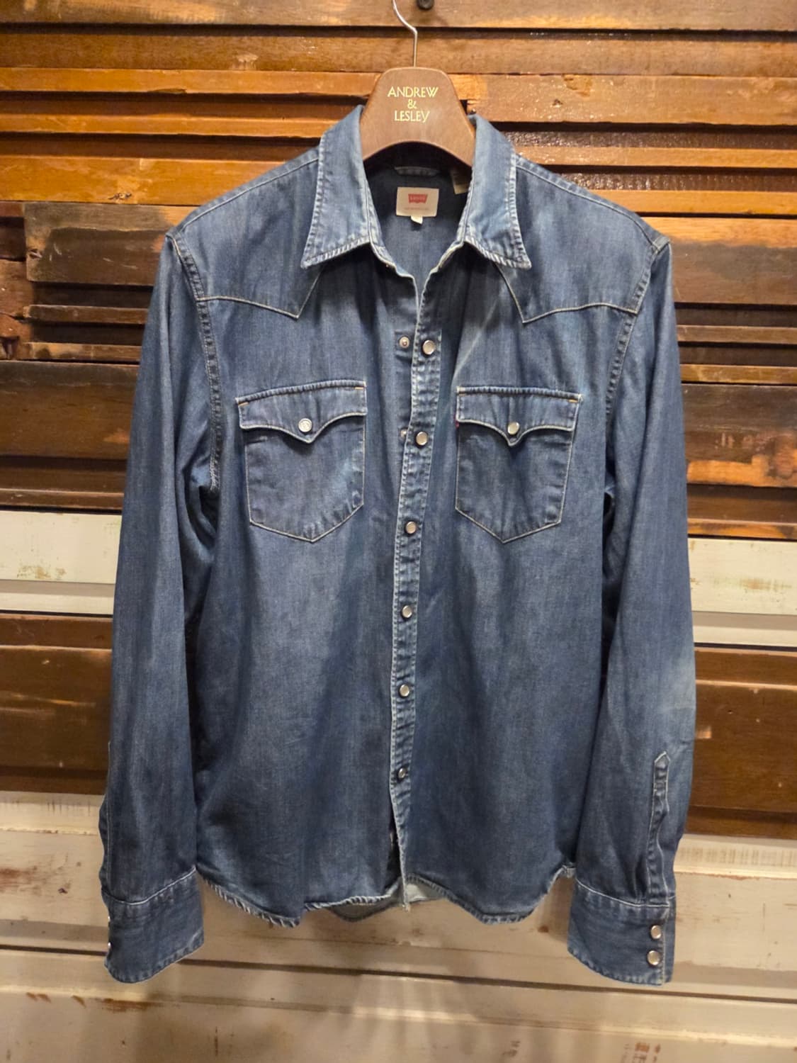 리바이스 데님셔츠 상품이미지1