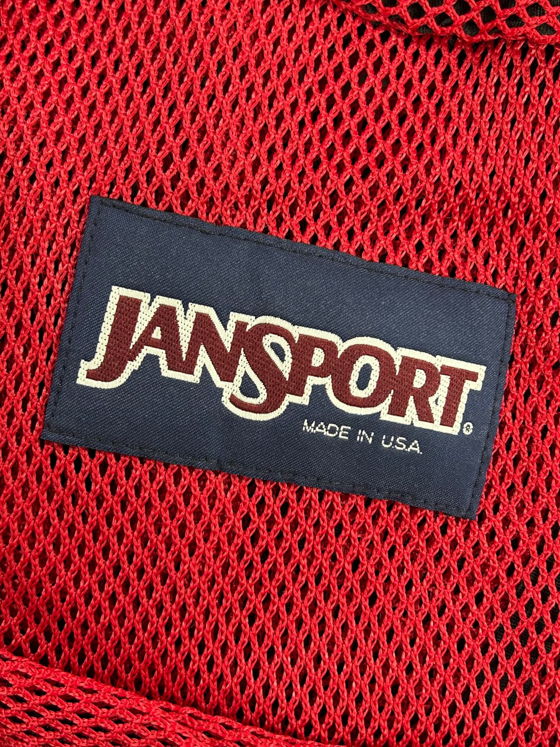 90s 빈티지 잔스포츠 메쉬 백팩 [MADE IN USA] 상품이미지2