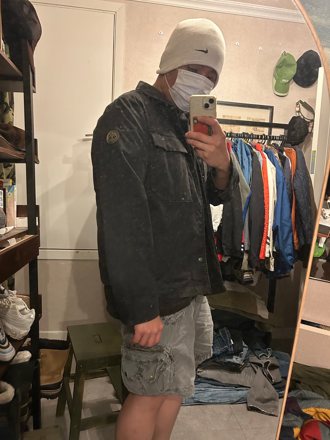 팀버랜드  블랙컬러  요트코튼 빈티지 해링턴 자켓 110size  상품이미지7