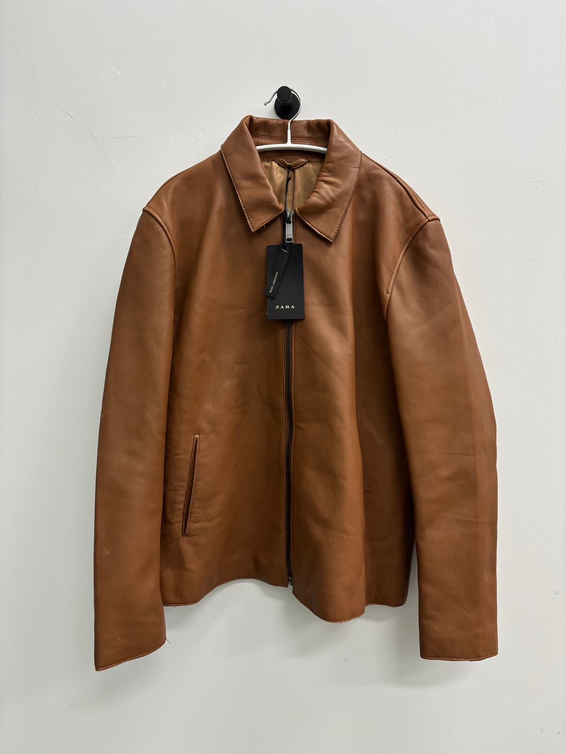 (새 상품) 자라 ZARA 리얼 레더 양가죽 자켓 상품이미지1