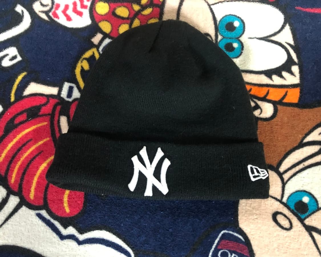 MLB 뉴에라 뉴욕양키스 비니/니트캡 (블랙) 상품이미지1