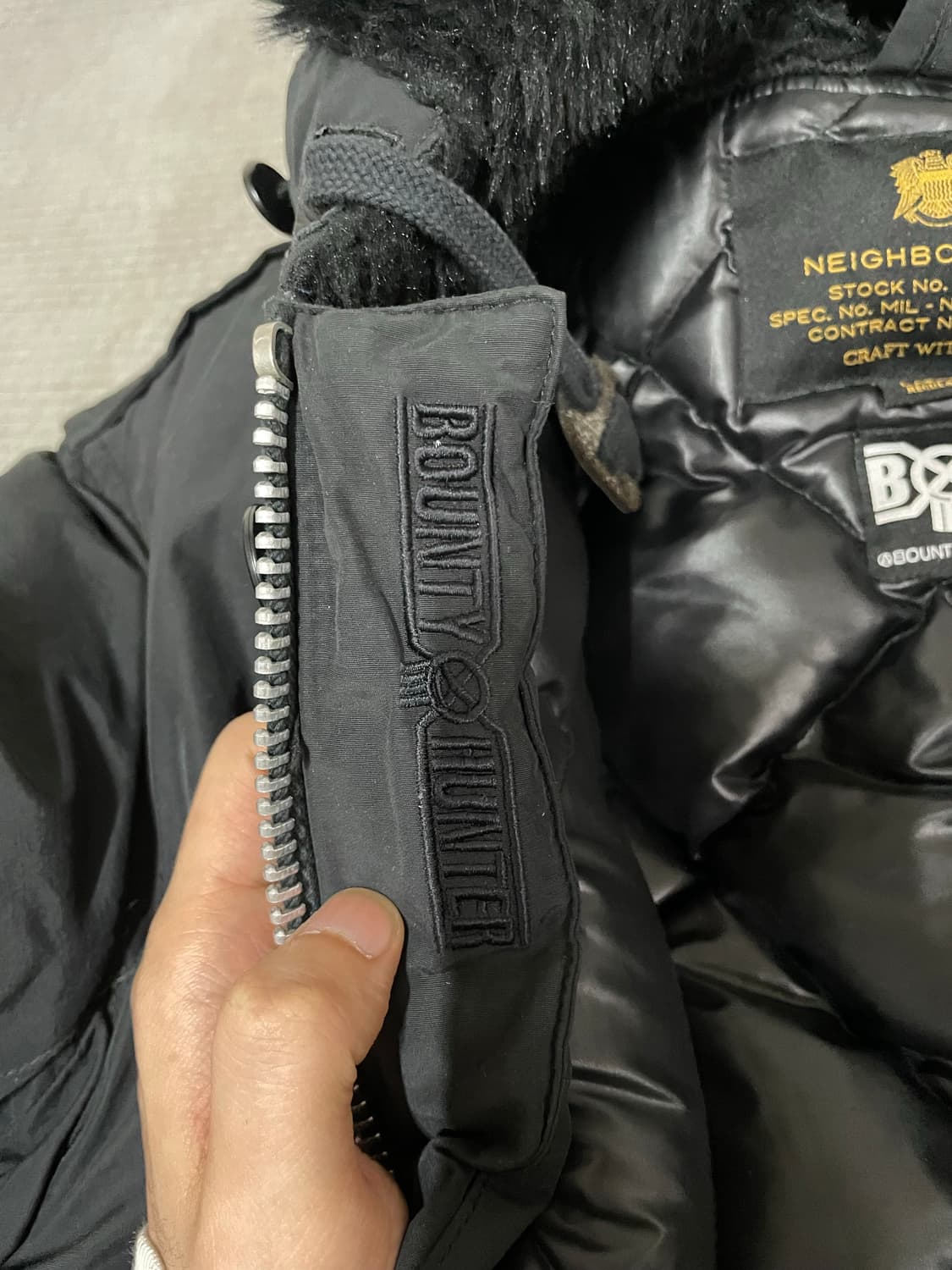 [L] 15FW 네이버후드x바운티헌터 B-9 파카 상품이미지7