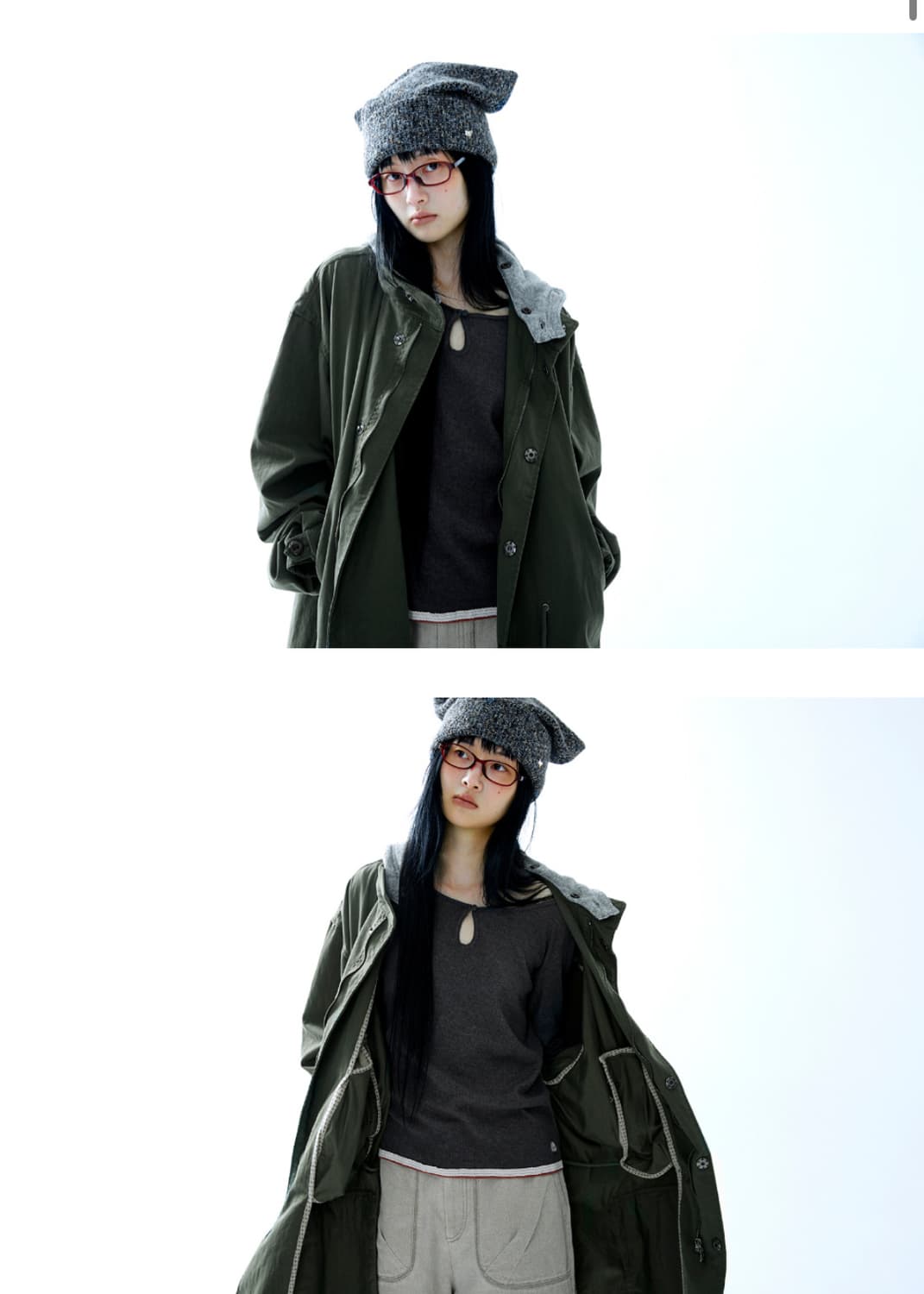 코이세이오 야상 WASHED MILITARY JACKET MUDKHAKI 상품이미지3