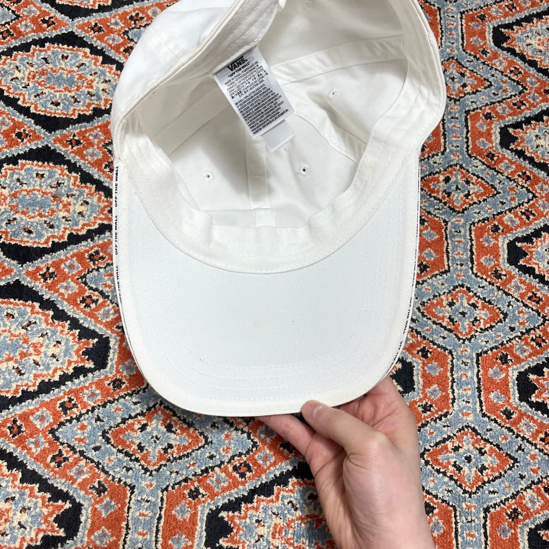 반스 화이트 볼캡 FREE 상품이미지4