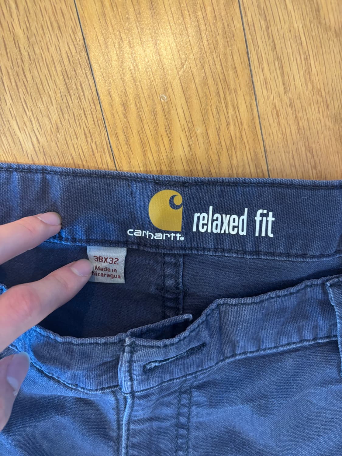 칼하트 카펜더 빈티지 릴렉스핏 치노팬츠 상품이미지4