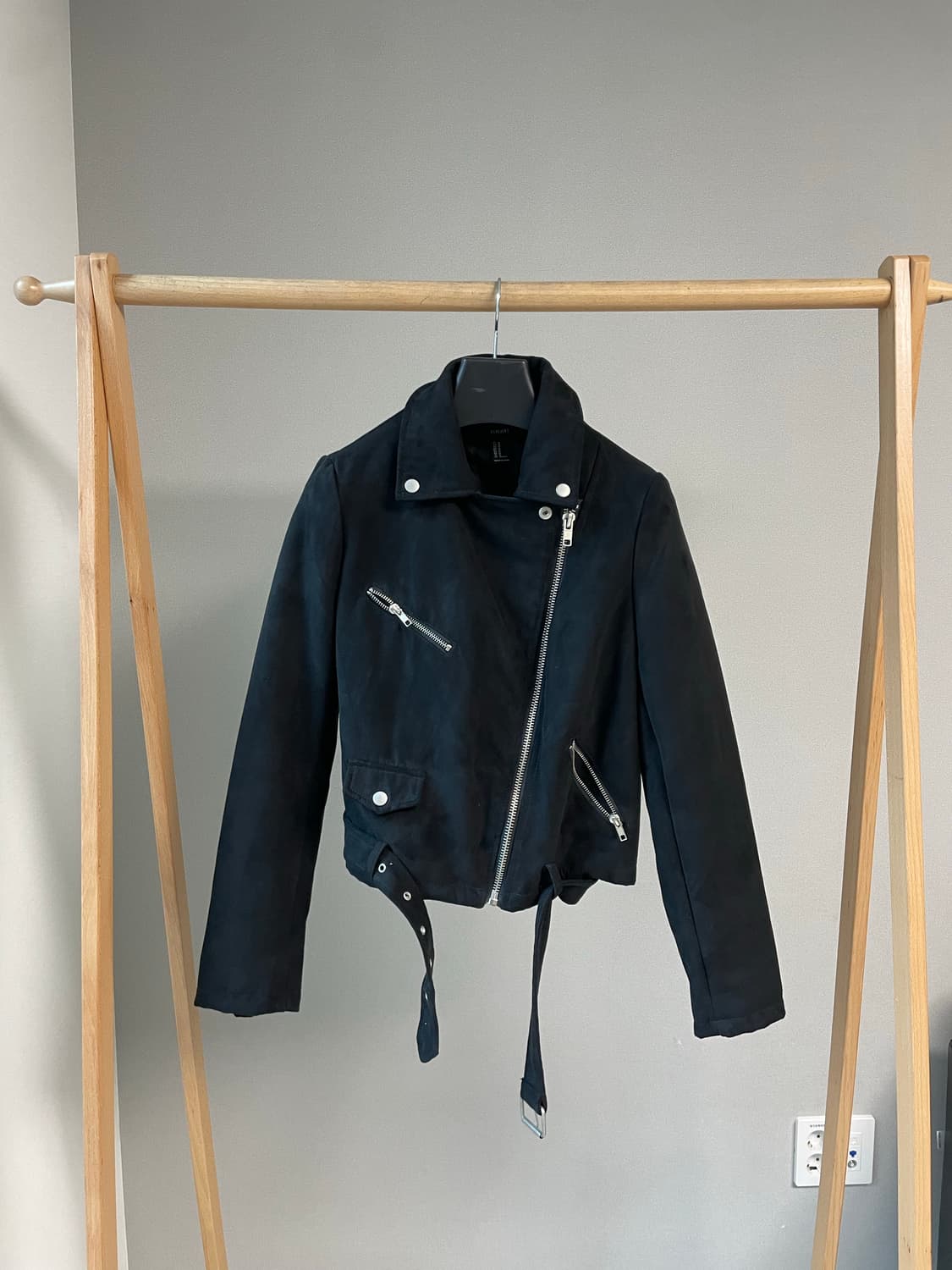 포에버21 스웨이드 라이더 자켓 상품이미지1