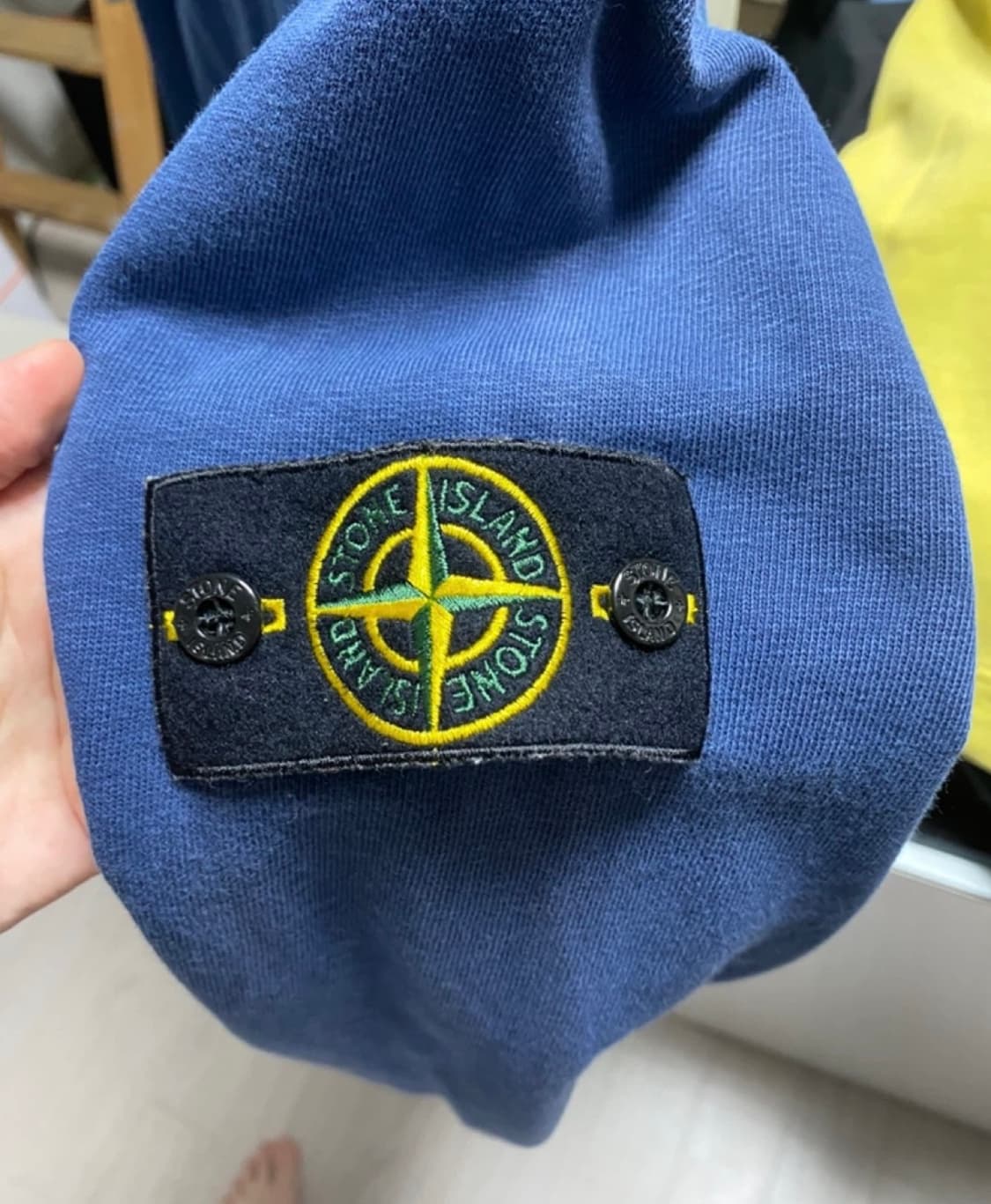 스톤아일랜드 블루 후드집업 XL 상품이미지2