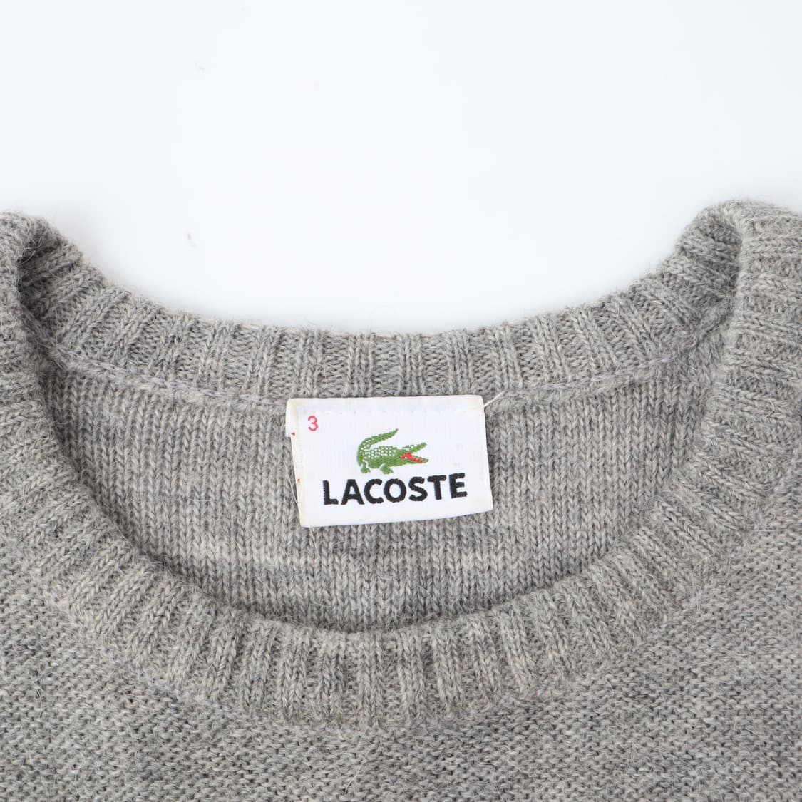 라코스테 그레이 알파카 니트 상품이미지8