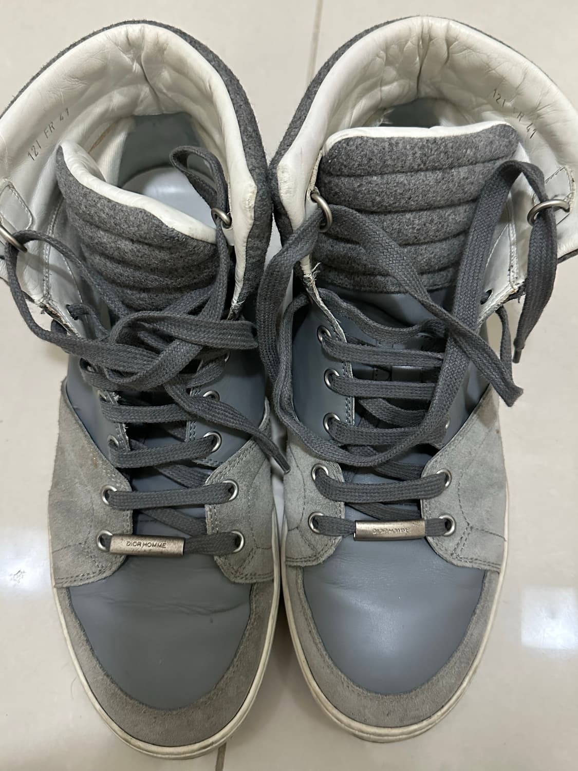 디올옴므 하이탑 스니커즈 상품이미지3