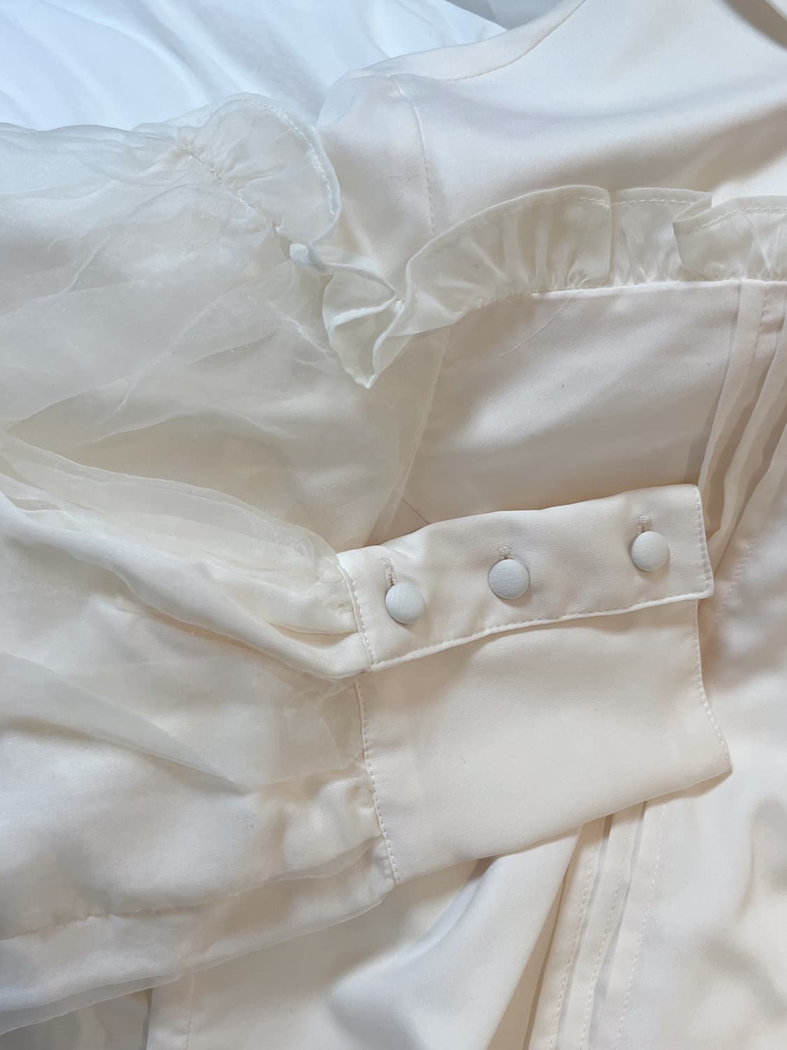 낫유어로즈 오간자 원피스 택달린 새제품 (오마이걸아린착용) 상품이미지8