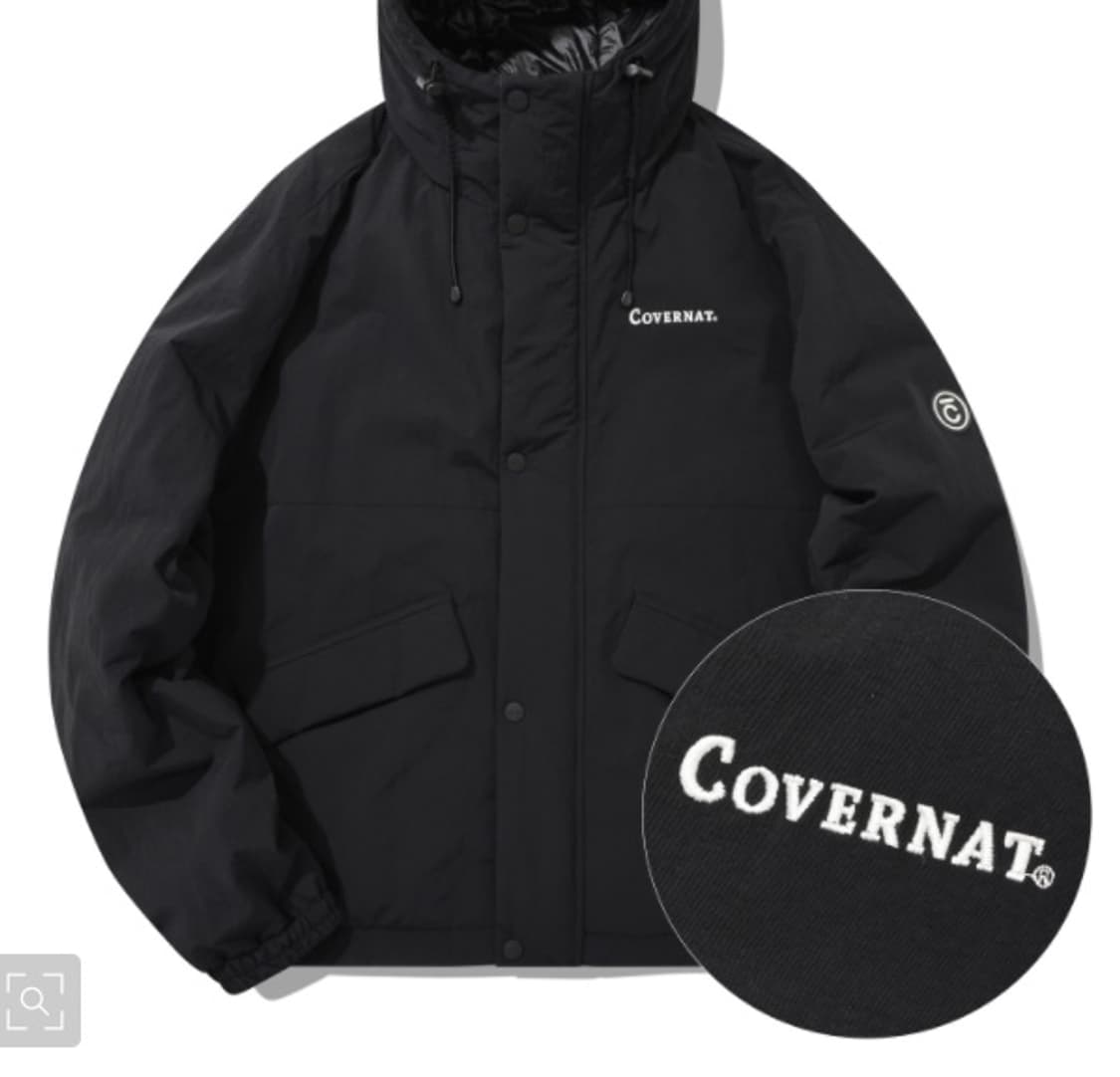 커버낫 THERMORE 후드 점퍼 블랙 XL 상품이미지1