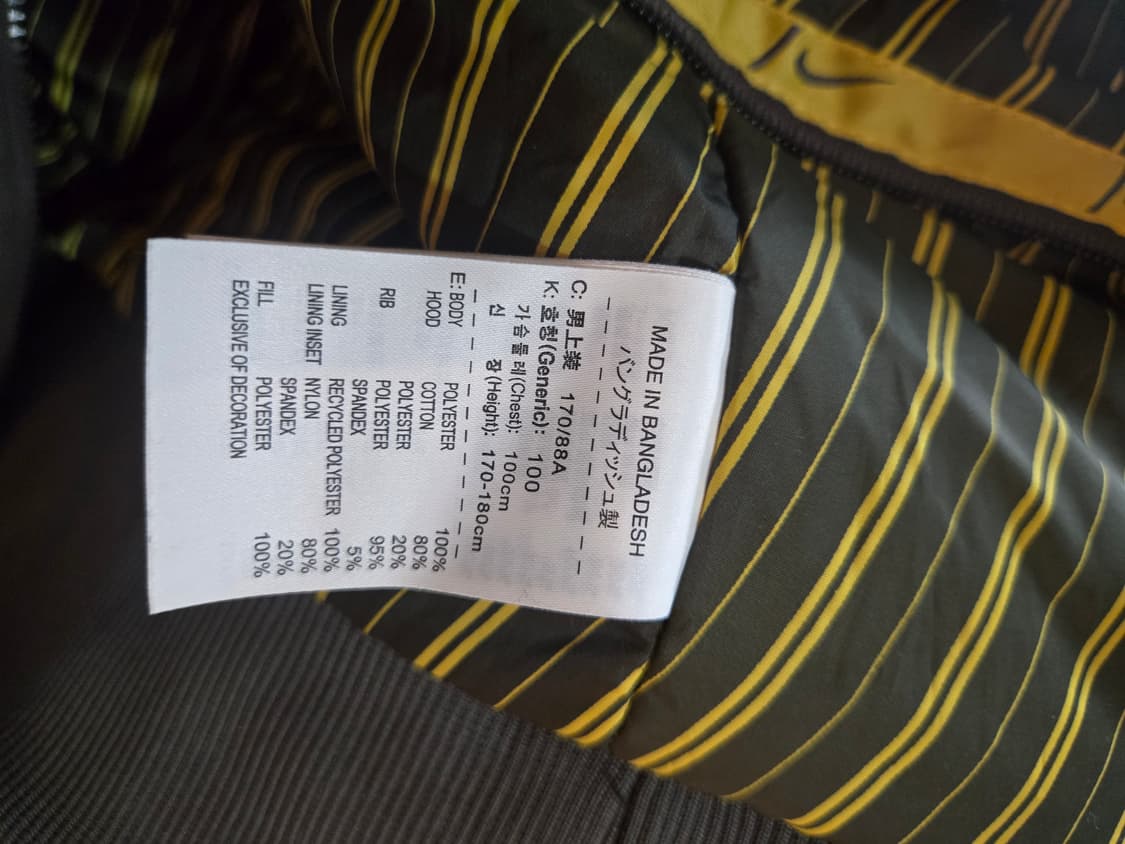 나이키 스노우보딩 바시티 자켓형 보드복 (M사이즈/희귀템) 상품이미지6