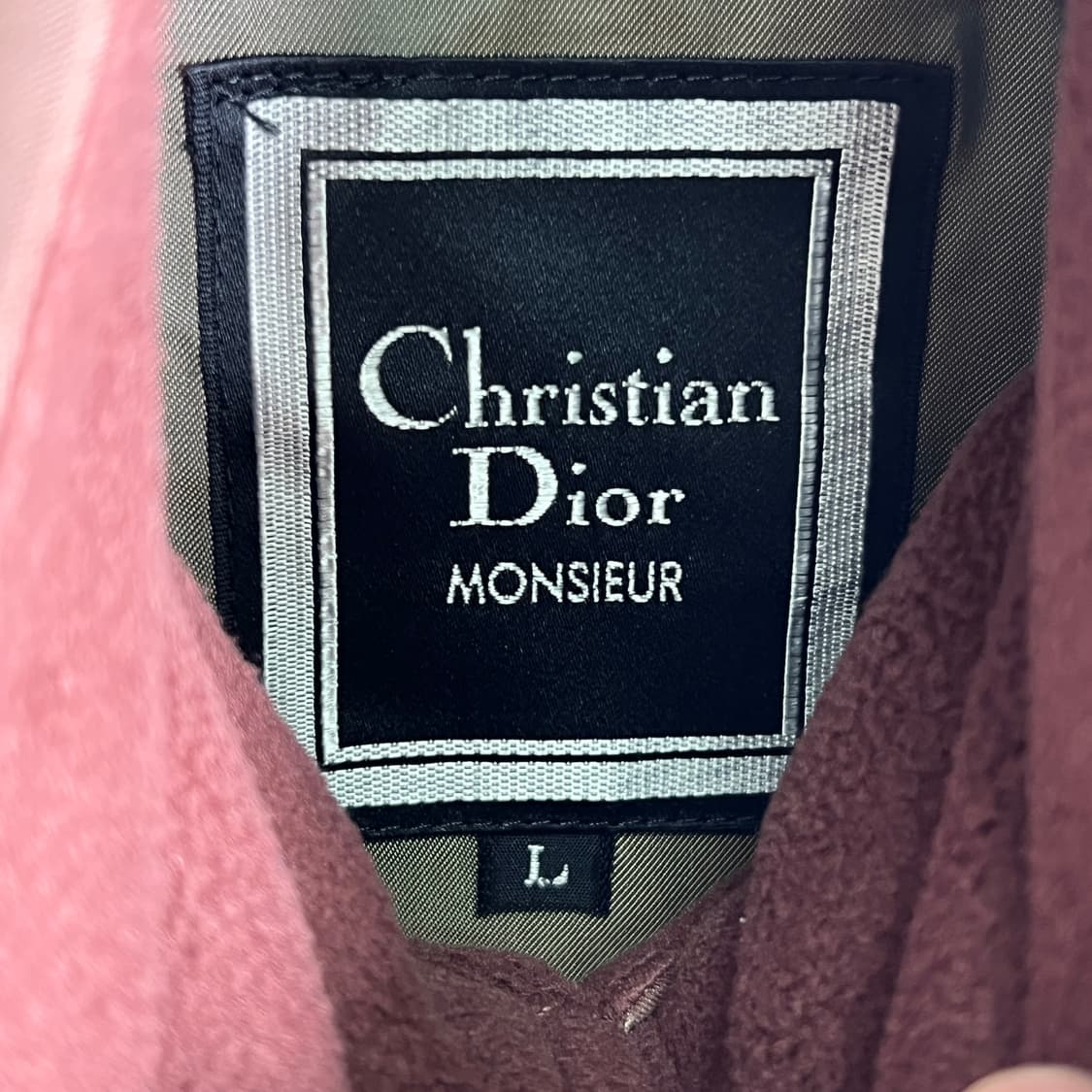 Dior 크리스찬 디올 무슈 빈티지 후드 자켓 L 상품이미지3